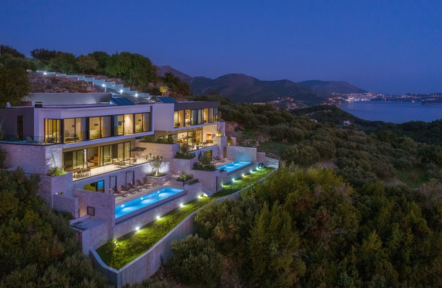 2 Villas with Amazing views of the Adriatic Sea and Elafiti islands
