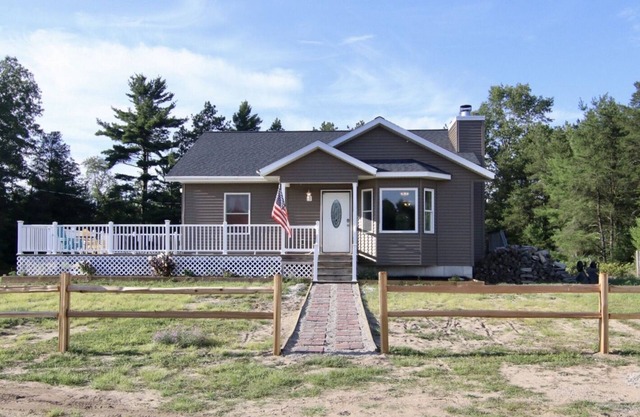 20 acres, located near beaches, snowmobile trails and other local attractions.