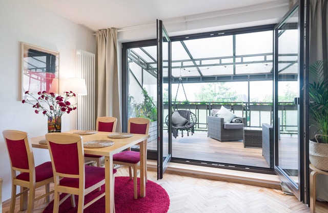 2bdr Kazimierz Apartment, great terrace, aircon