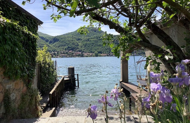 3.5-room holiday flat with private lake access