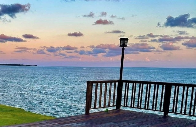 3-bedroom Oceanview villa in marvelous Crown Point Tobago with pool, WiFi, AC