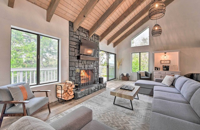3-level Luxe Home w/Spa, AC, Game Room & Theater!
