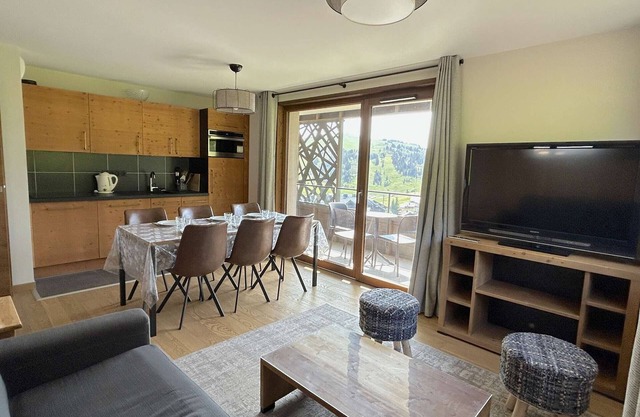 3-room apartment Les Saisies, 2 bedrooms, covered parking