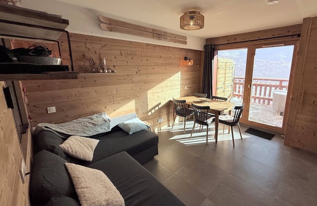 35m2 apartment Large terrace at the foot of the slopes