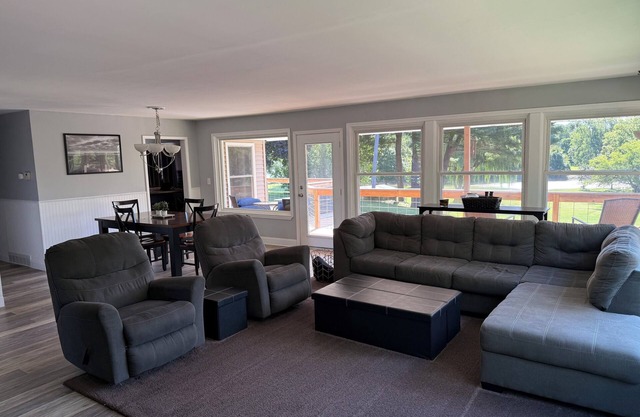 4-bedroom house on the Black River in Fort Gratiot. Dock your boat out back!