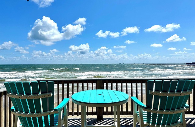4-BR Beach Front House By Jetty Park Surfside Beach Walk Right Down To The Beach