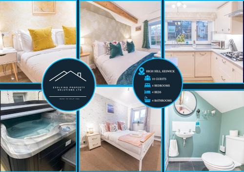 4 BR Holiday Home Steps from Keswick Town Centre