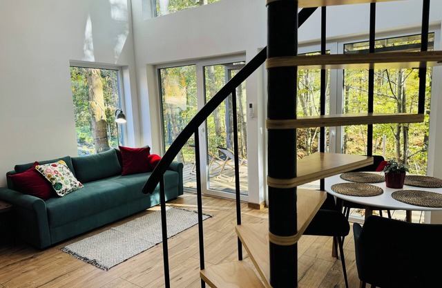 4 charming cottages in beautiful Kopytówka, equipped with AC and WiFi