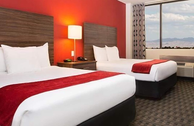 4 Deluxe Two Queen Rooms at The D Las Vegas