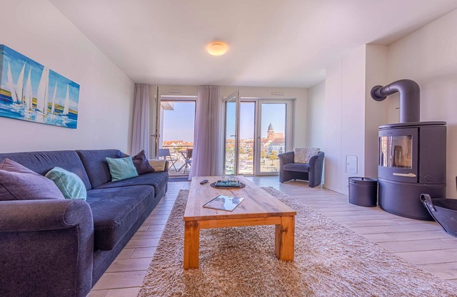 4-star vacation apartment Möwe in the Hafenresidenz Waren (Müritz)