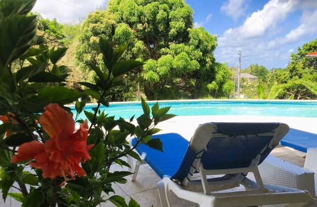 4BR Villa with pool in popular Bacolet, close to a scenic bay and Scarborough