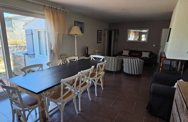 5 minutes from the village center and port!