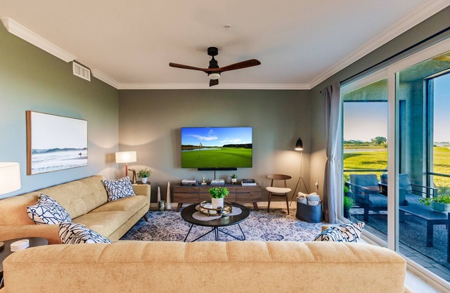 613 Babcock Ranch, in Babcock National- chef's dream 2/2, sits on 10th hole