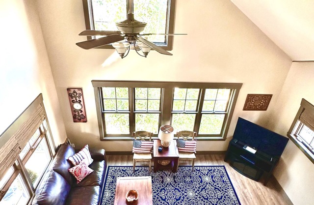 9 AM check in/9 PM check out, Custom Built, no shared walls free standing home