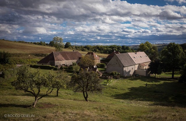 A 17th century winemaker lodge in a peaceful valley, surrounded by vineyards.