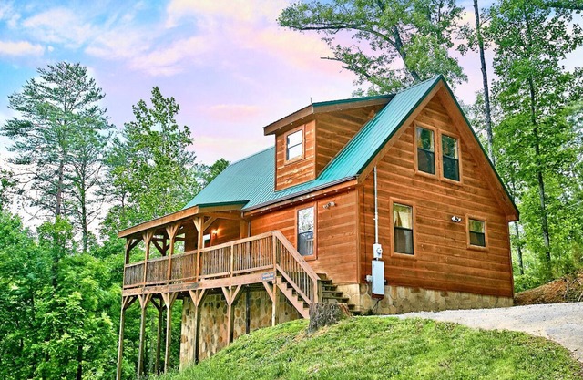 A Bear's Eye View: Your Elevated Smoky Mountain Escape!