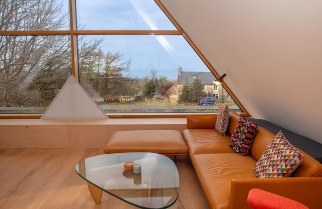 A contemporary Welsh Eco house, set in an acre of land nestled on the Preseli Hills above the sea