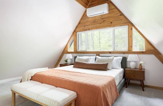 A cozy getaway nestled in the woods of Northern Michigan.