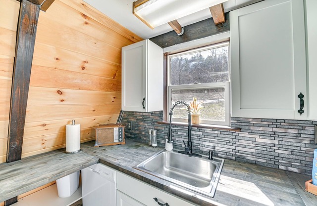 A-Frame Catskills Cabin w/ Scenic Views + Hot Tub!