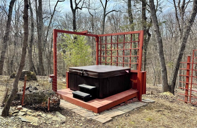 A Frame~ Shenandoah Escape~ Fire Pit~ Hot tub~ BBQ