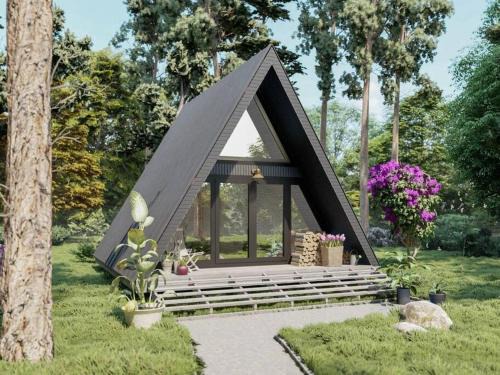 A-Frame Tranquility - Lakeside Chic Retreat