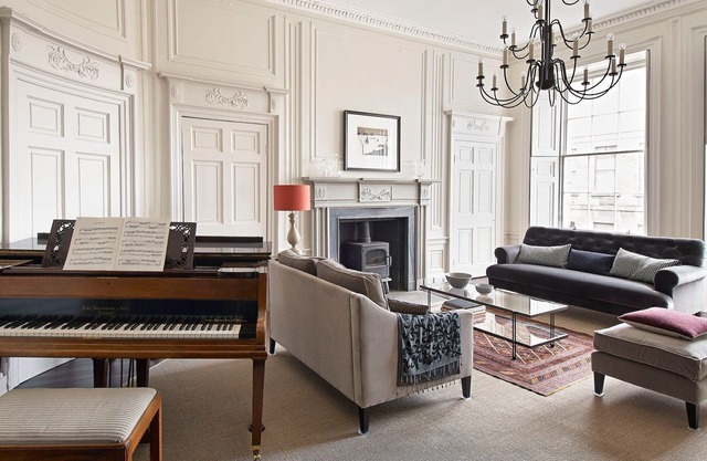 A fusion of Georgian and Modern. Impeccably furnished with excellent attention to detail!