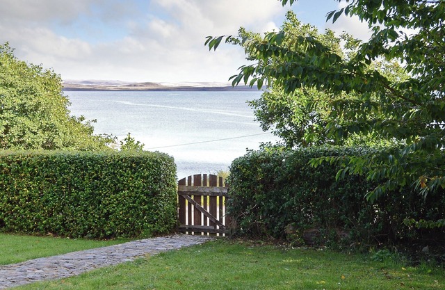 A generously sized property with stunning views across Loch Ewe.