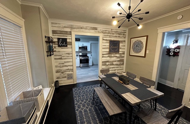 A modern, comfortable and conveniently located apartment.