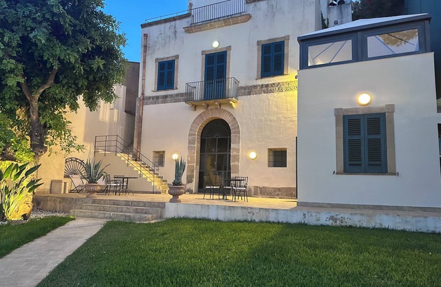 A typical 19th-century Sicilian dimora with tuff finishes and stunning view