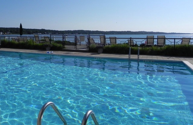 A Unique Piece of Paradise, Water Front pool on Shinnecock Bay