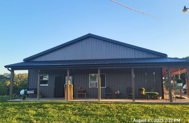 Access to 3 bedrooms, laundry room, kitchen, Patio area, and 12 acres to roam