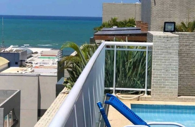 Aconchego Beira-mar AP: Piscina/ar Condicionado/churrasqueira/garagem Grátis