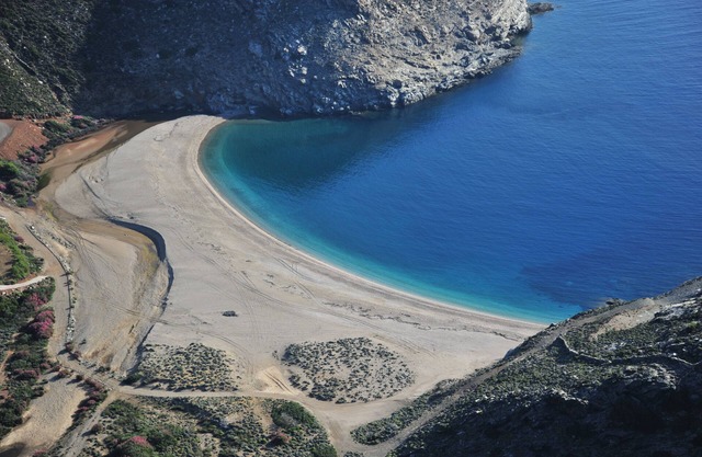 Aegean Villa with view of the Aegean Sea