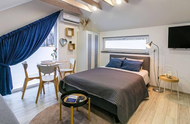 Air-conditioned apartments, pool, sauna, Niechorze