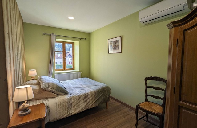 Air-conditioned family room with garden access