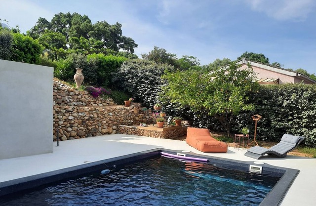 Ajaccio plaine de village cuttoli t1 bis beaches, river, swimming pool 2 persons