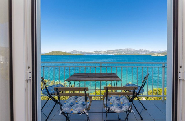 Alenka 4- Beachfront apartment,direct beach access