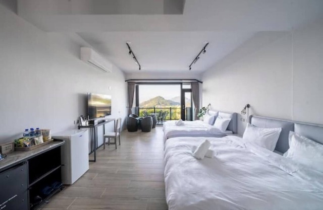 Alishan See You Soon Mountain View Quad Room with Balcony