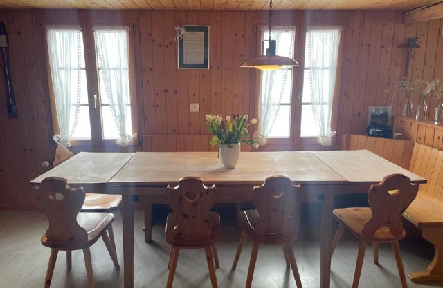 Alp Flüehüttenboden - on the edge of the village