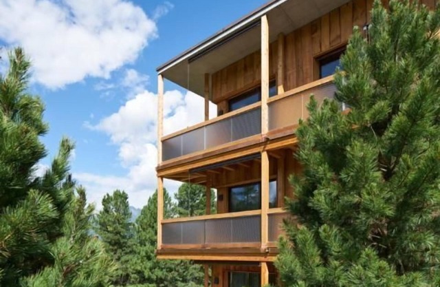 Alpine Lodge 4-Bed Apartment - Chesa a la Punt/"free mountain railway transport" in summer