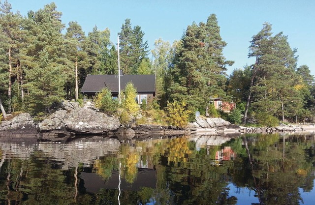 Amazing home in Halden with sauna