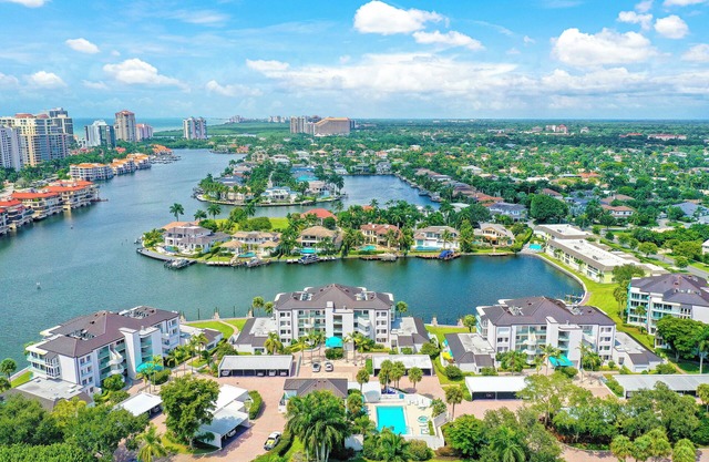 Amazing view of Venetian Village and the bay! Elegant 2 BR/2 bath unit!