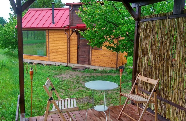 An original Tiny House with WiFi and AC in enchanting Pátka