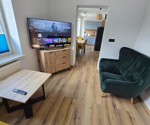 Apartament z kominkiem w starej kamiennicy