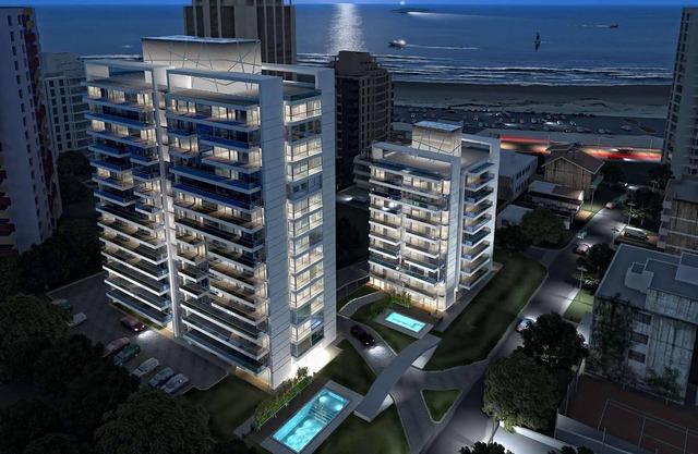 Apartamento de 2 dormitorios y medio para 5 a 100 m del mar