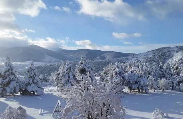 Apartment, 6-8 people, unobstructed view of the mountains near ski resort