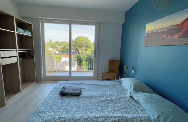 Apartment 3P/Terrace open view near sea & shops