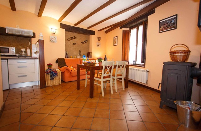 Apartment A is located on the ground floor