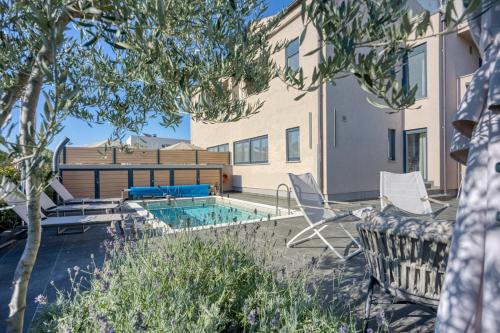 Apartment Abrega with private pool