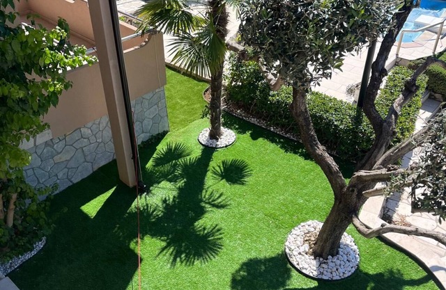 Apartment Barbara 044 with the pool and a perfect sea view